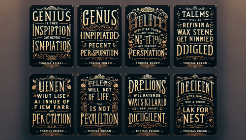愛迪生的十大發明創造金句