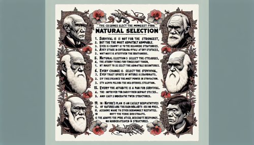 查爾斯·達爾文的十大自然選擇金句